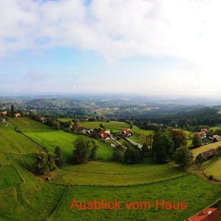Вілла Panoramablick Langegg an der Schilcherstrasse Екстер'єр фото